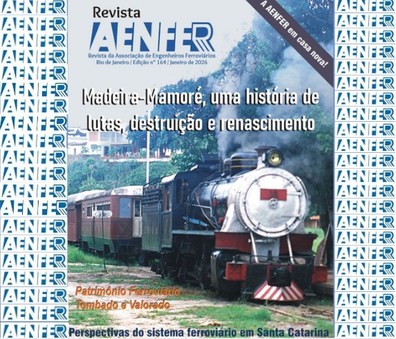 Chegou a Revista AENFER – Edição nº 164