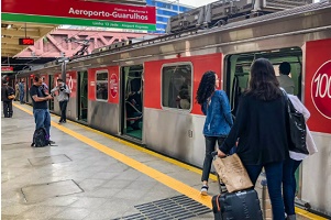Trem até o Aeroporto está perto de operar