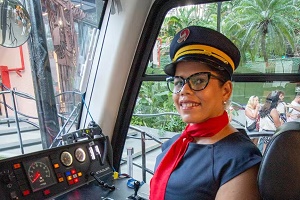 Trem do Corcovado terá uma maquinista pela primeira vez