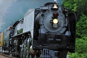 Lendárias locomotivas a vapor voltam a circular