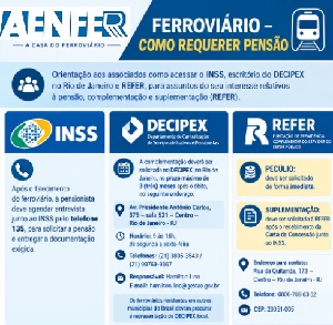 Ferroviário – como requerer pensão?