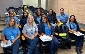 Primeira turma feminina de maquinistas